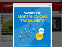 Tablet Screenshot of ciespsorocaba.com.br